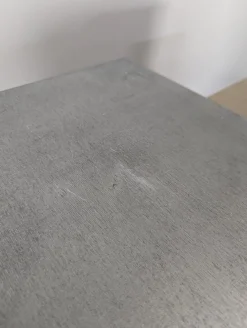Bar aus Pinienholz mit Grauer Patina