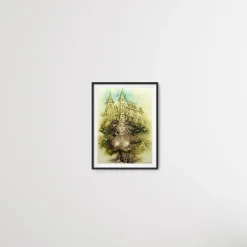 Barbara Rosiak, Daphne, Radierung auf Papier, 1985