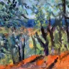 Barbara Schauß, Summer in the South, Öl auf Leinwand
