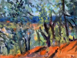 Barbara Schauß, Summer in the South, Öl auf Leinwand