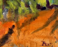 Barbara Schauß, Summer in the South, Öl auf Leinwand