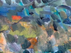 Barbara Schauß, Summer in the South, Öl auf Leinwand