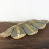 Barocke italienische Bergung aus geschnitztem Holz in Muschelform, 1700er