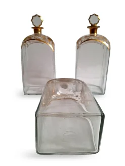 Barocke Schnapsflaschen, 5 . Set