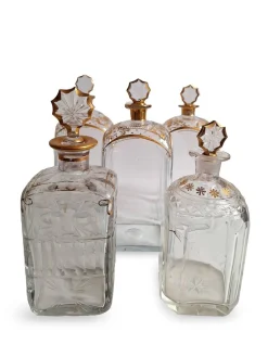 Barocke Schnapsflaschen, 5 . Set