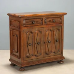 Barockes italienisches Sideboard aus Nussholz, 20. Jh