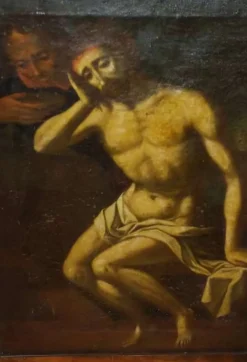 Barockes Öl auf Leinwand der neapolitanischen Schule, Kreis des neapolitanischen Meisters Francesco Solimena (1657–1747)
