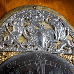 Barocke Wanduhr aus dem 19. Jh. im Biedermeier Gehäuse