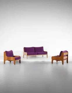 Baronet Wohnzimmer Set von Marco Zanuso für Arflex, 1964, 3er Set