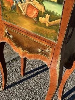 Barschrank im Französischen Stil mit Ormolu und Marmor