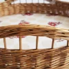 Barwagen aus Rattan & lackiertem Eisen, Österreich, 1950er