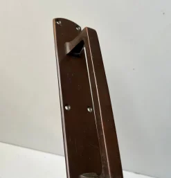 Bauhaus Banktorgriffe aus Bronze, 1930er, 4 . Set