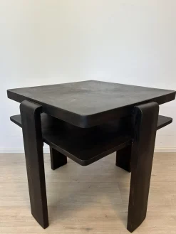 Bauhaus Couchtisch aus Holz, 1950er