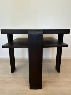 Bauhaus Couchtisch aus Holz, 1950er
