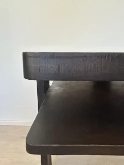 Bauhaus Couchtisch aus Holz, 1950er