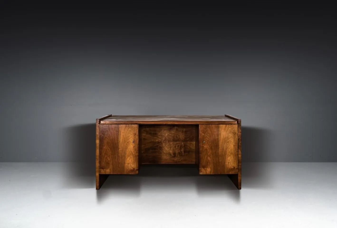 Bauhaus Schreibtisch von Bruno Paul für Deutsche Werkstätten, 1935