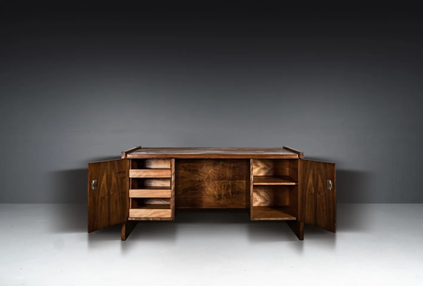Bauhaus Schreibtisch von Bruno Paul für Deutsche Werkstätten, 1935