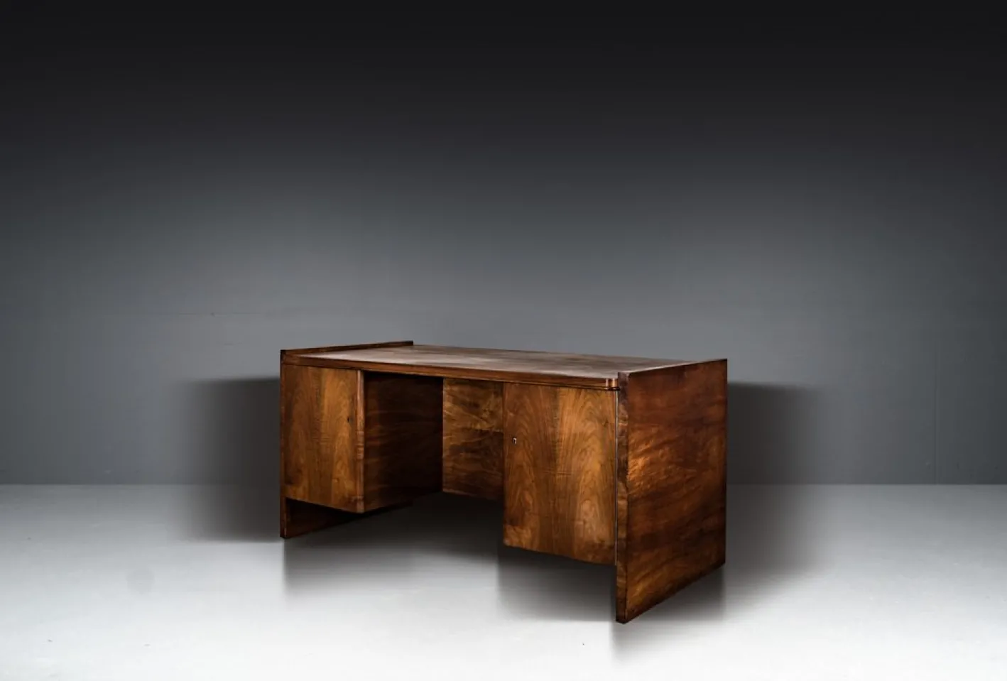 Bauhaus Schreibtisch von Bruno Paul für Deutsche Werkstätten, 1935