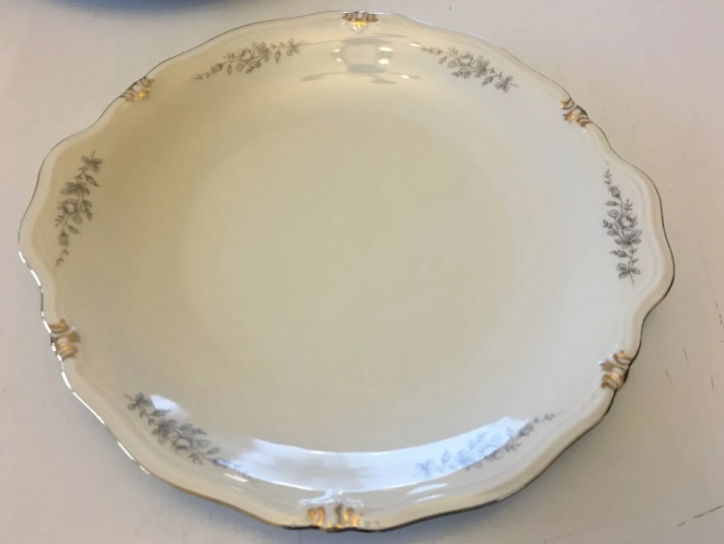 Bayerischer Porzellanteller von Winterling, 1950er