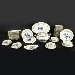 Bayerisches Geschirrset aus Porzellan von Carl Schumann, 1940er, 54er Set