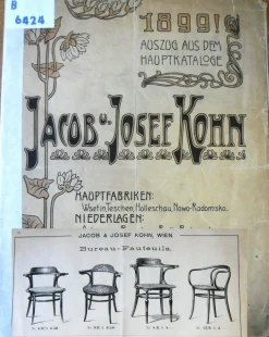 B9 Bürostuhl von Le Corbusiers von Jacob & Joseph Kohn, 1905