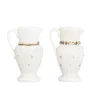 Becher aus Opalglas, 2er Set