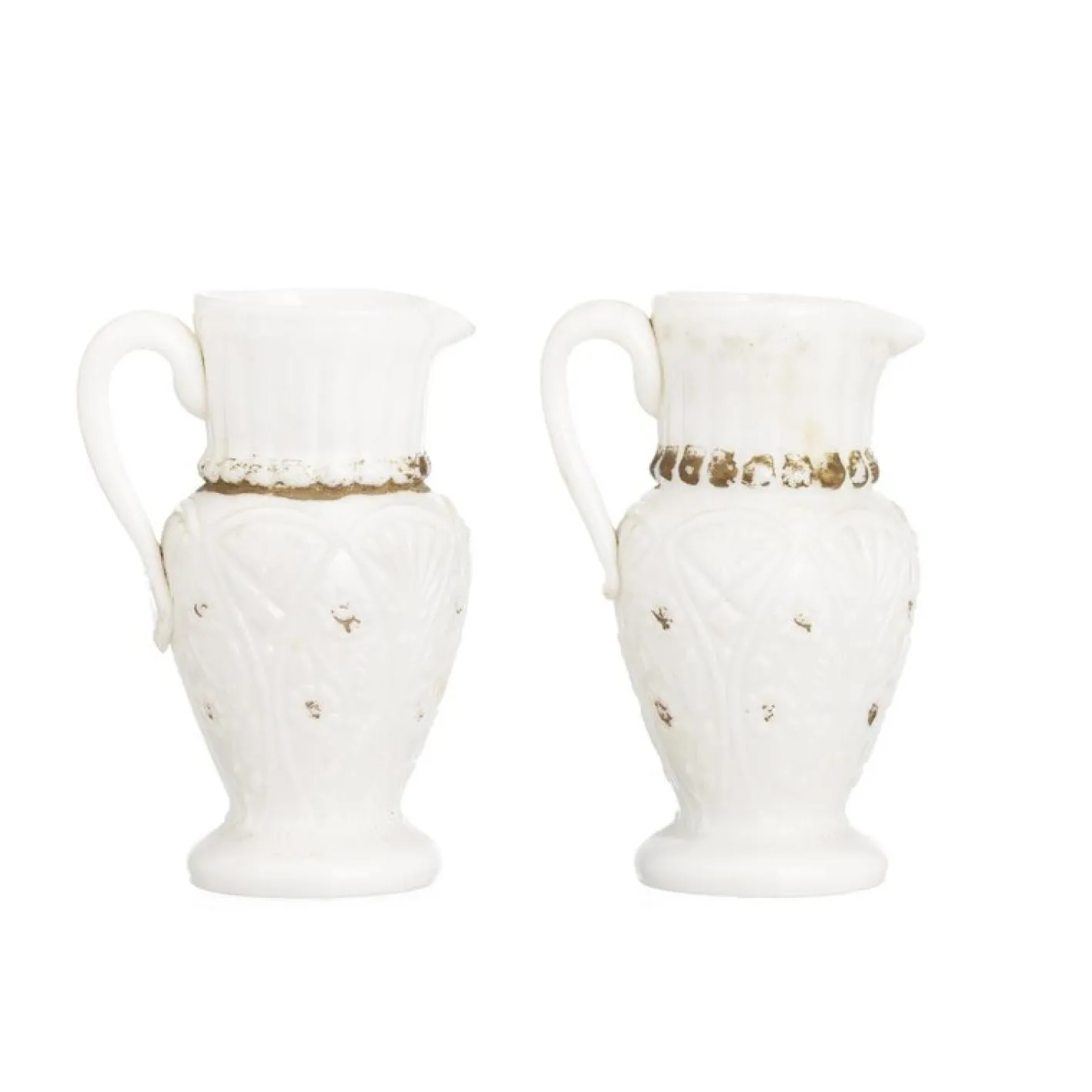 Becher aus Opalglas, 2er Set