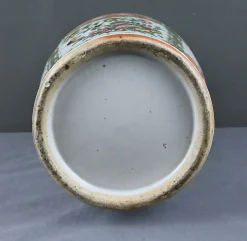 Bedeutende Canton Porzellanvase, China Spätes 19. Jh
