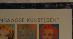 Beeldrecth Amsterdam Ausstellungsposter von Andy Warhol für Art Unlimited, 1989