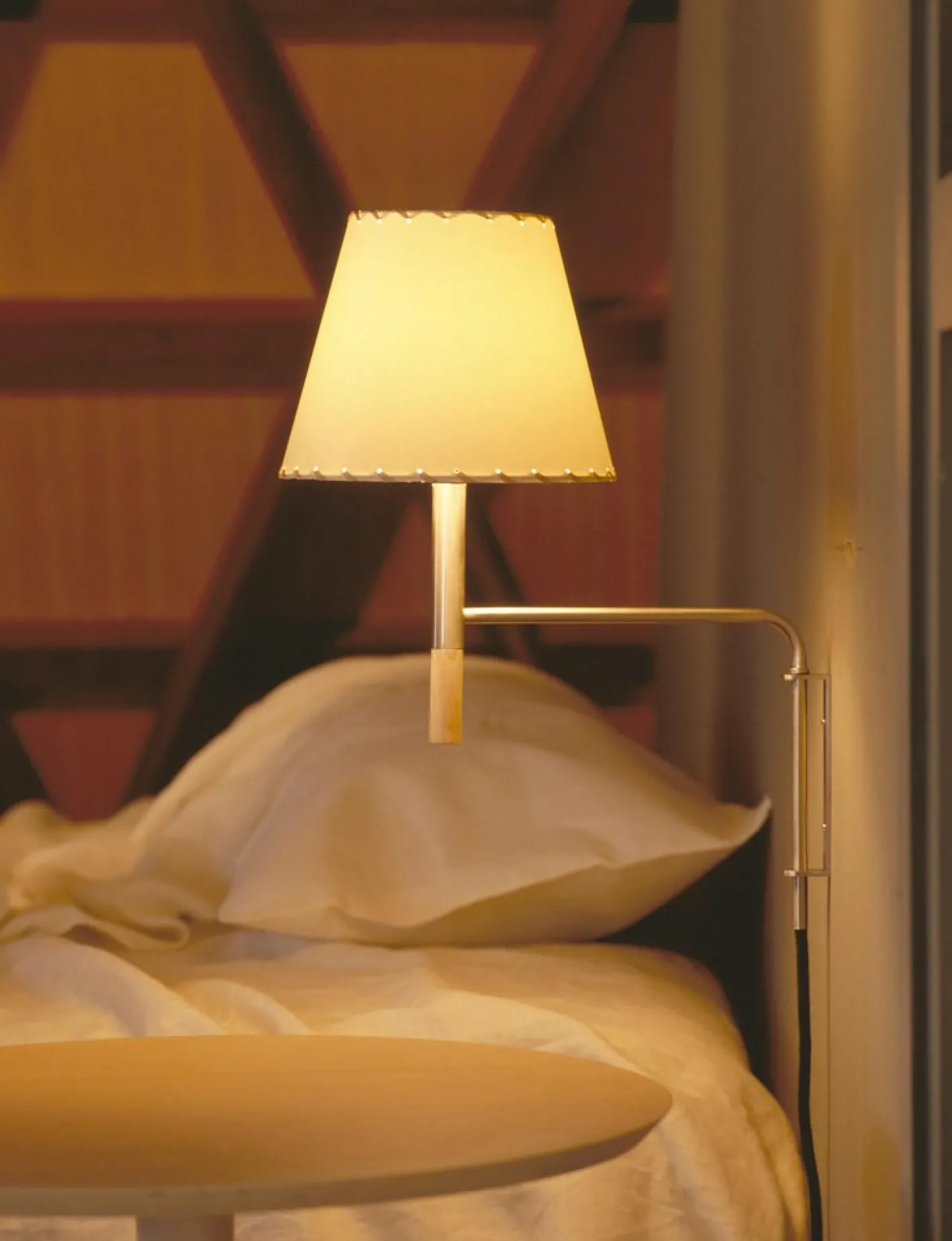 Beige Bc2 Wandlampe von Santa & Cole