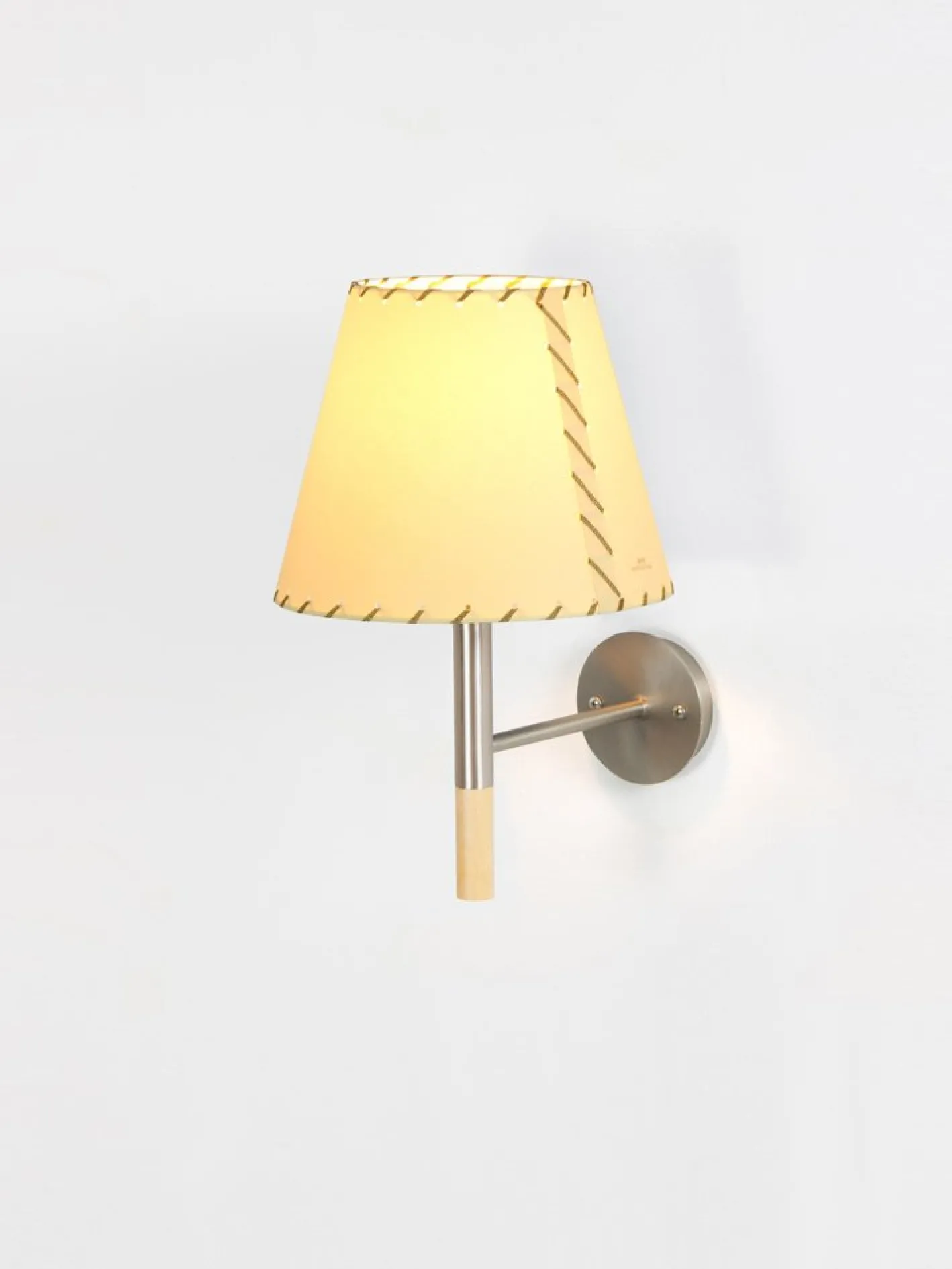 Beige Bc2 Wandlampe von Santa & Cole