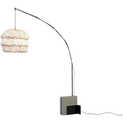 Beige Fran L Stand Stehlampe von Llot Llov