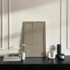 Beigegraue Wanddekoration aus Holz von Likya Atelier