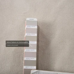 Beiger Fabric Infinity Teppich von JAB Anstoetz