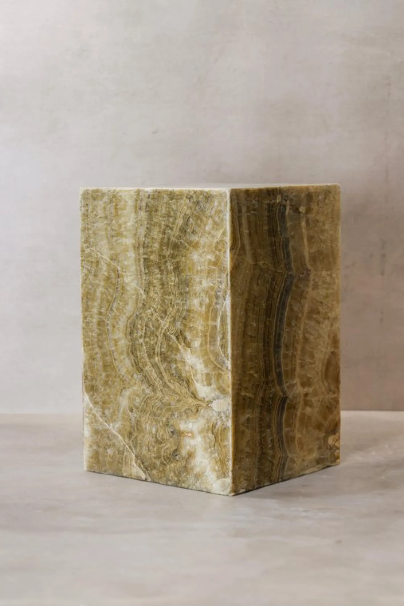 Beistelltisch aus Onyx