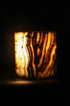 Beistelltisch aus Onyx
