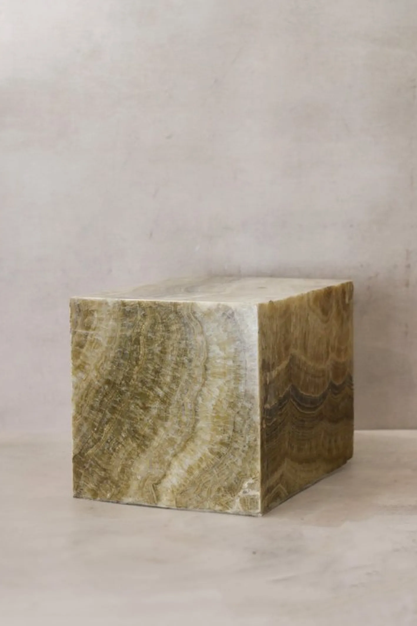 Beistelltisch aus Onyx