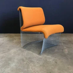 Beistelltisch & 3 Pantonova Stühle von Verner Panton für Fritz Hansen, 1971, 4er Set