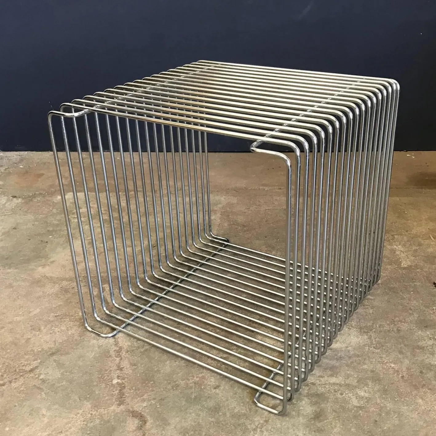 Beistelltisch & 3 Pantonova Stühle von Verner Panton für Fritz Hansen, 1971, 4er Set
