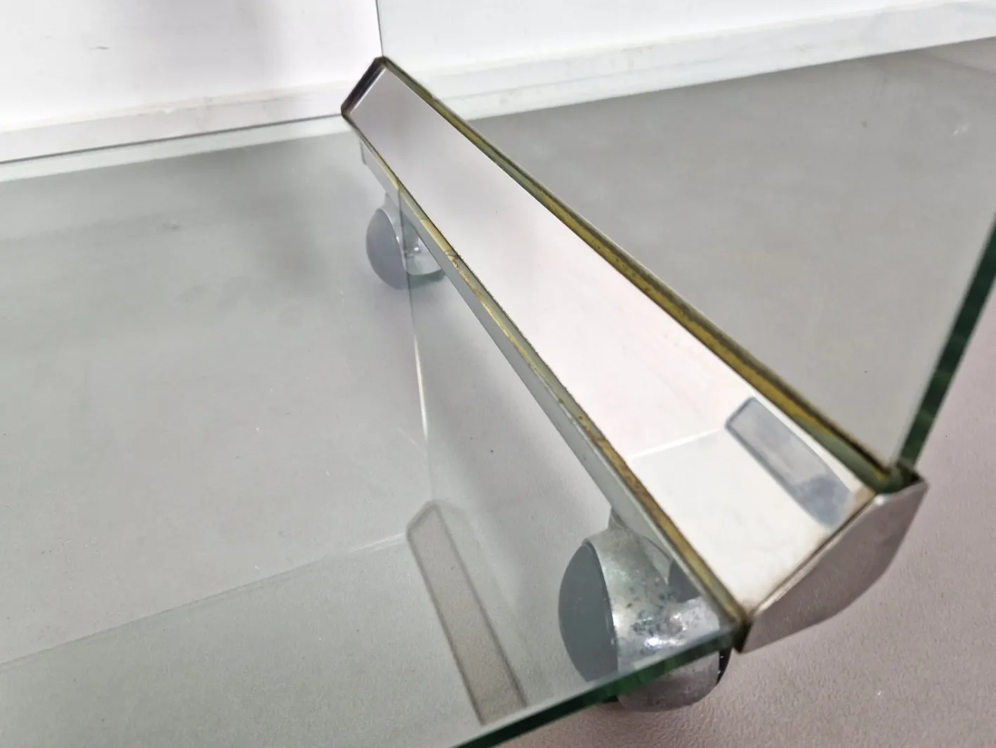 Beistelltisch Servierwagen von Pierangelo Gallotti für Gallotti & Radice, 1980er