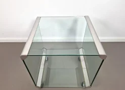 Beistelltisch Servierwagen von Pierangelo Gallotti für Gallotti & Radice, 1980er