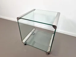 Beistelltisch Servierwagen von Pierangelo Gallotti für Gallotti & Radice, 1980er