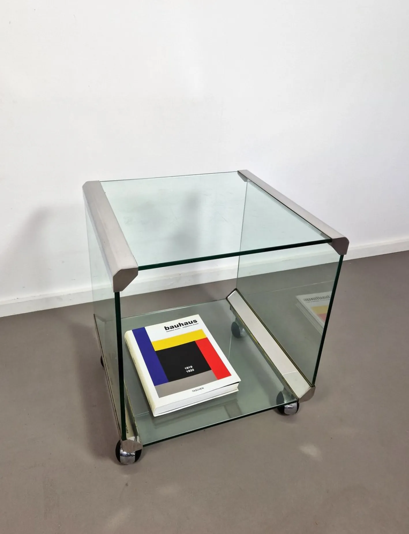 Beistelltisch Servierwagen von Pierangelo Gallotti für Gallotti & Radice, 1980er