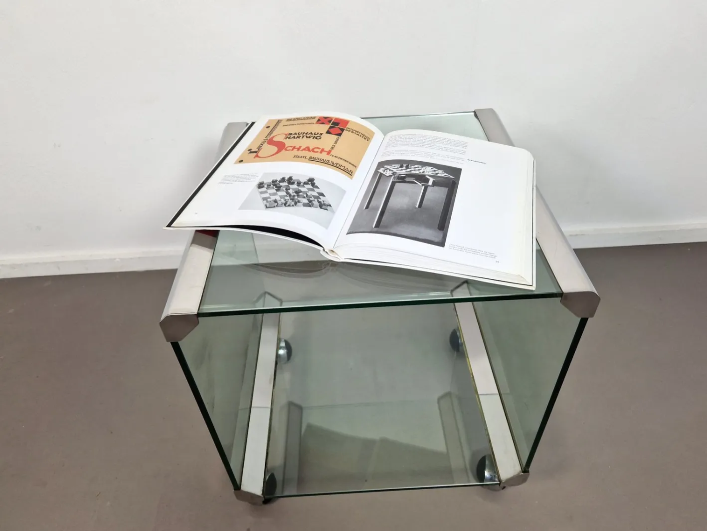 Beistelltisch Servierwagen von Pierangelo Gallotti für Gallotti & Radice, 1980er