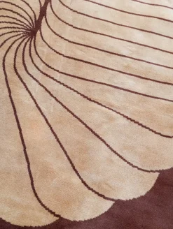 Belgischer Teppich im Op-Art Stil, 1970er