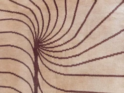 Belgischer Teppich im Op-Art Stil, 1970er
