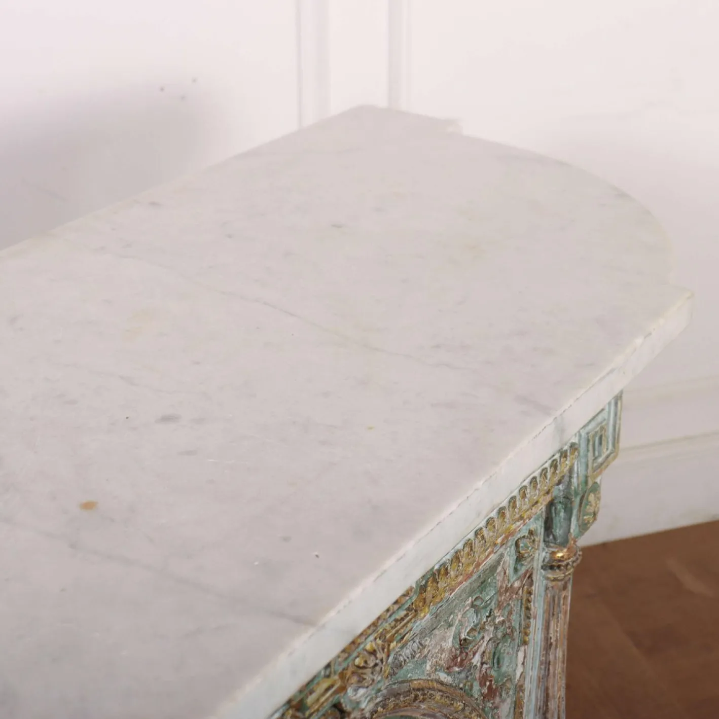 Bemalte italienische Anrichte, 19. Jh