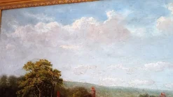 Bemaltes Gemälde von Roger Osborn, 1860, gerahmt
