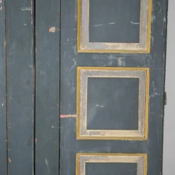 Bemalte Vintage Doppeltür