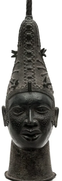 Benin Künstler, Kopf der Königin Iyoba, 1930, Bronze